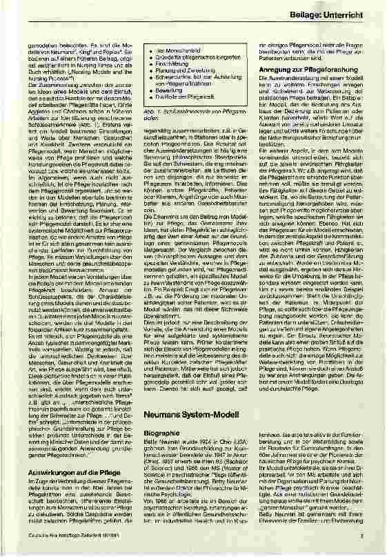 Vorschauseite 2: Zukunftsmodelle für die Pflege