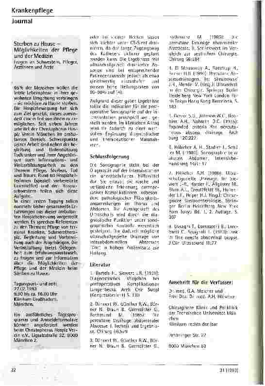 Vorschauseite 5: Welche Möglichkeiten bietet die Sonographie auf der Intensivstation