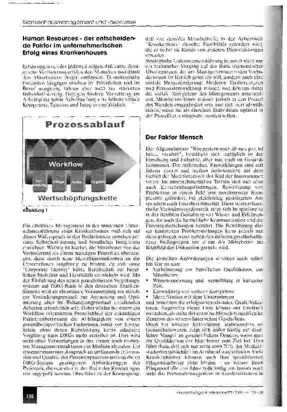 Vorschauseite 2: Zukunftsorientiertes Personalmanagement in DRG-Zeiten