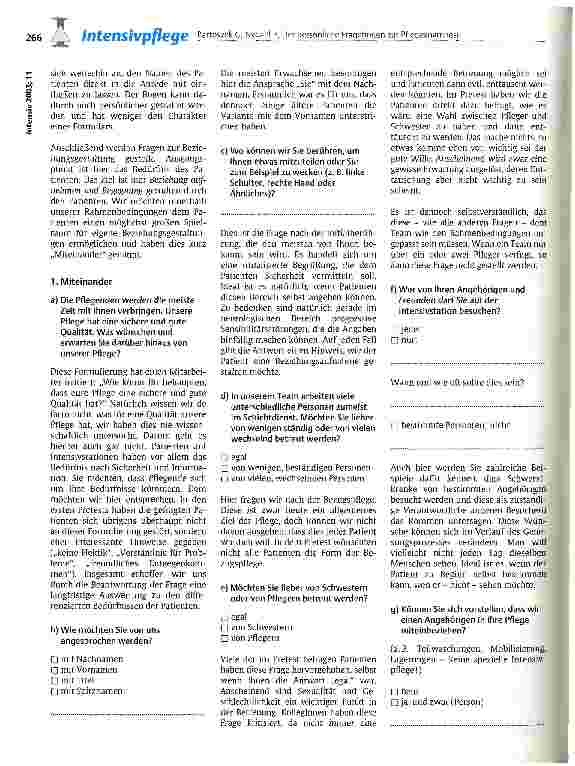 Vorschauseite 3: Der persönliche Fragebogen zur Pflegeanamnese