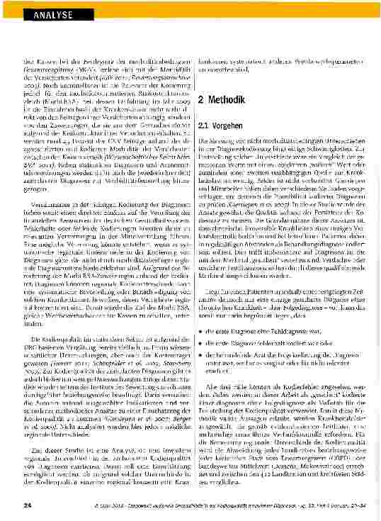 Vorschauseite 2: Regionale Unterschiede in der Kodierqualität ambulanter Diagnosen