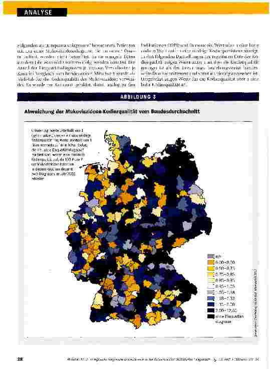 Vorschauseite 6: Regionale Unterschiede in der Kodierqualität ambulanter Diagnosen