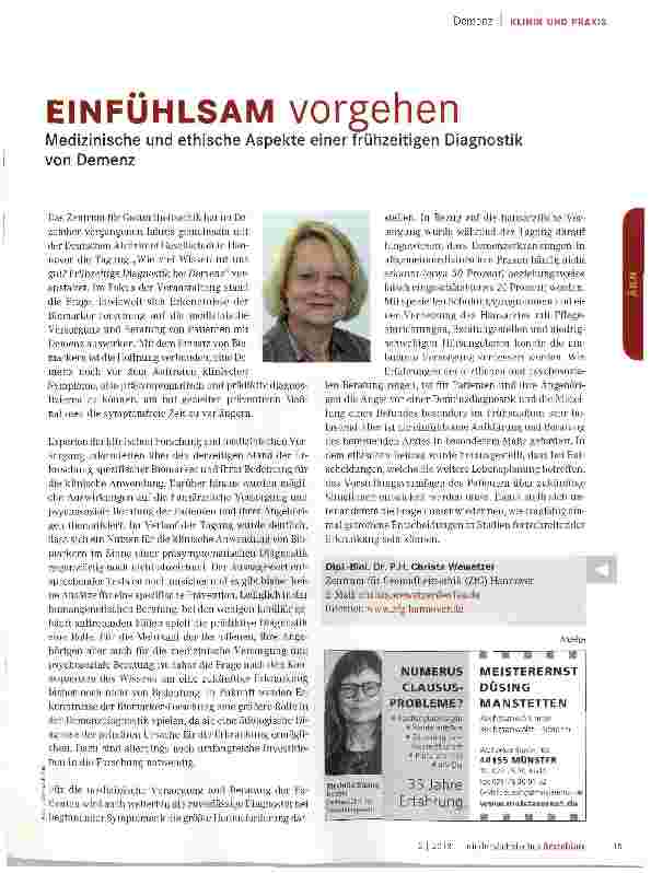 Vorschauseite 1: Einfühlsam vorgehen