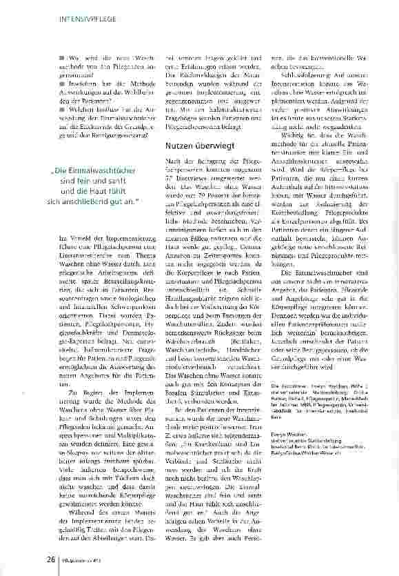 Vorschauseite 3: Waschen ohne Wasser