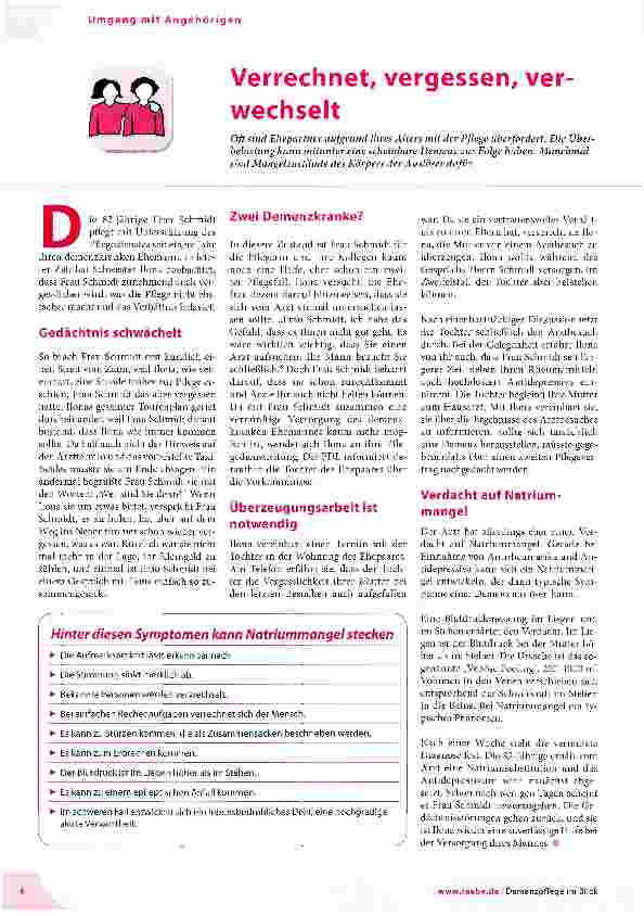 Vorschauseite 1: Verrechnet, vergessen, verwechselt