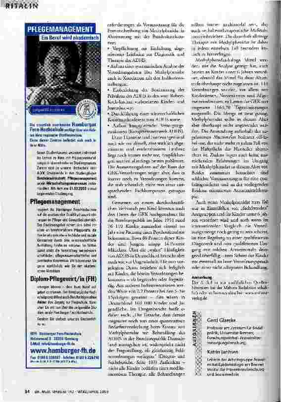 Vorschauseite 4: Aufmerksam bleiben Ritalin für Kinder