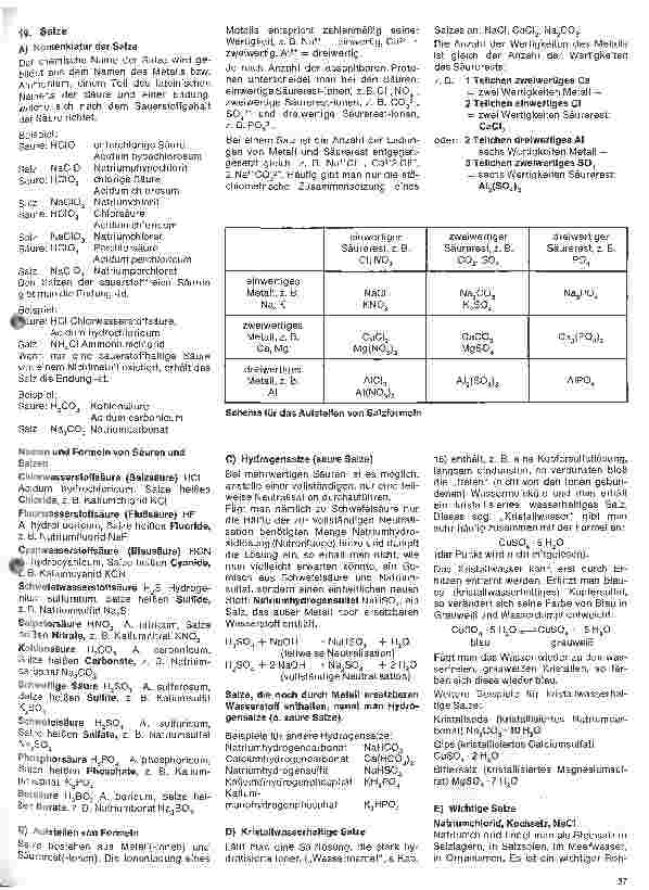 Vorschauseite 2: Einführung in die Chemie 6.Folge: A) Allgemeine und anorganische Chemie