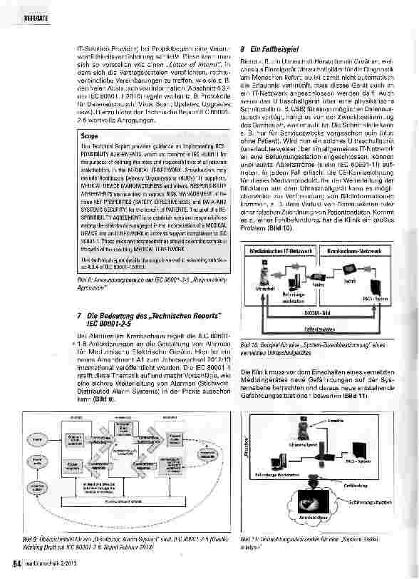 Vorschauseite 4: Neue Guidelines für DIN EN 80001-1 VDE 0756-1:2011-11 Hersteller und für Medizinprodukte Betreiber