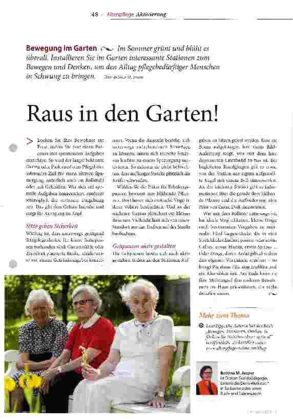 Vorschauseite 1: Raus in den Garten!