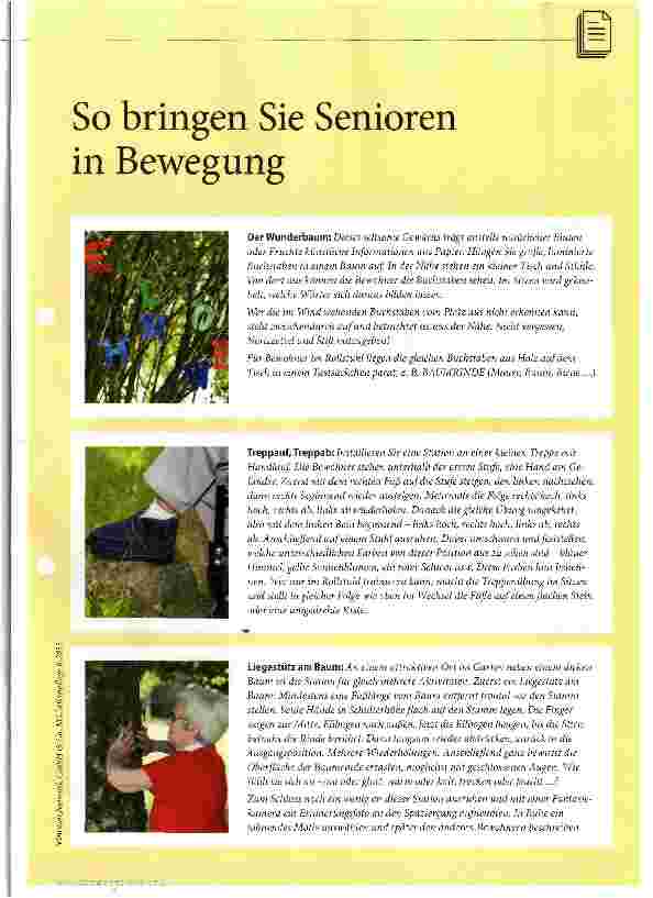 Vorschauseite 2: Raus in den Garten!