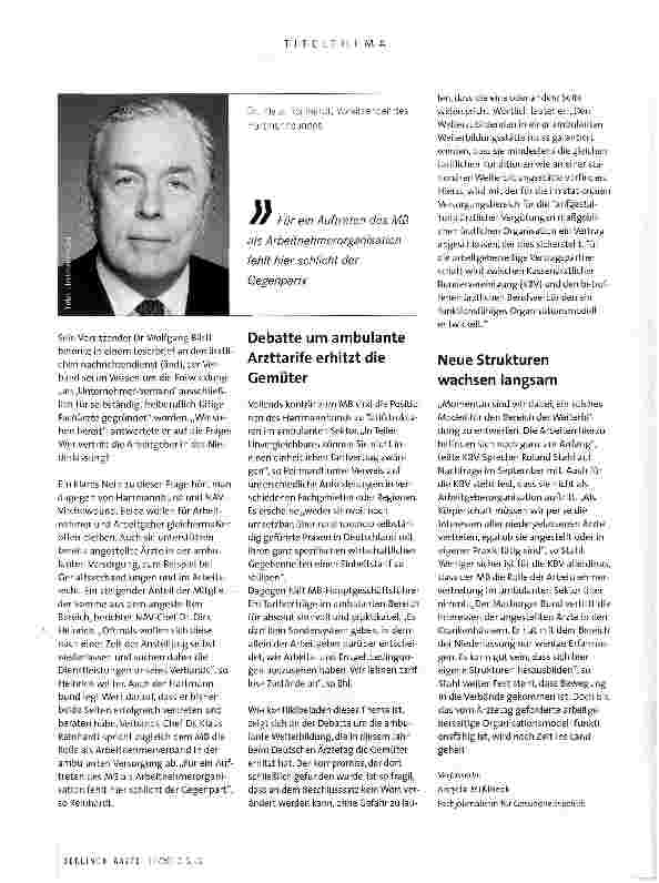 Vorschauseite 5: Ambulant, aber angestellt