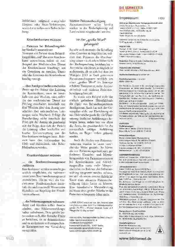 Vorschauseite 3: PROFITIERT DER PATIENT?