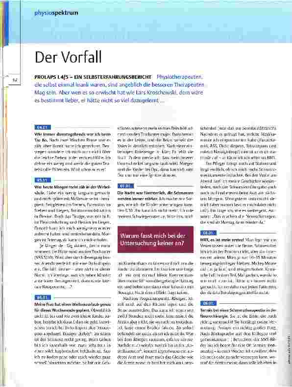 Vorschauseite 1: Der Vorfall