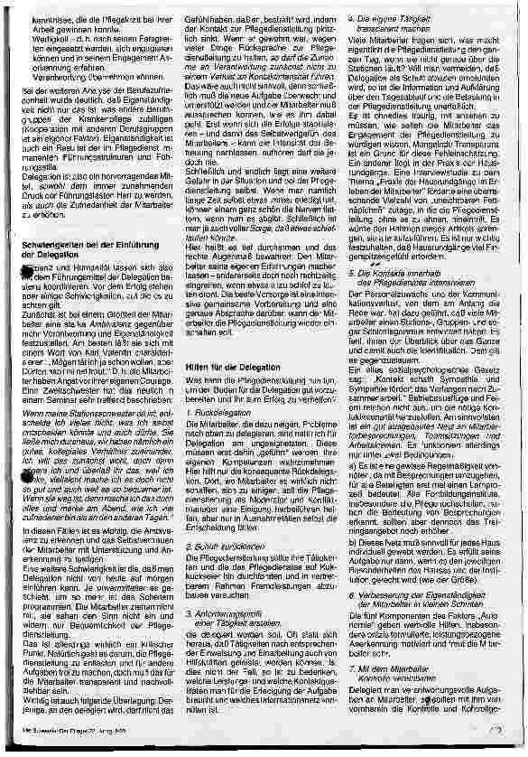Vorschauseite 2: Delegation als Führungsinstrument