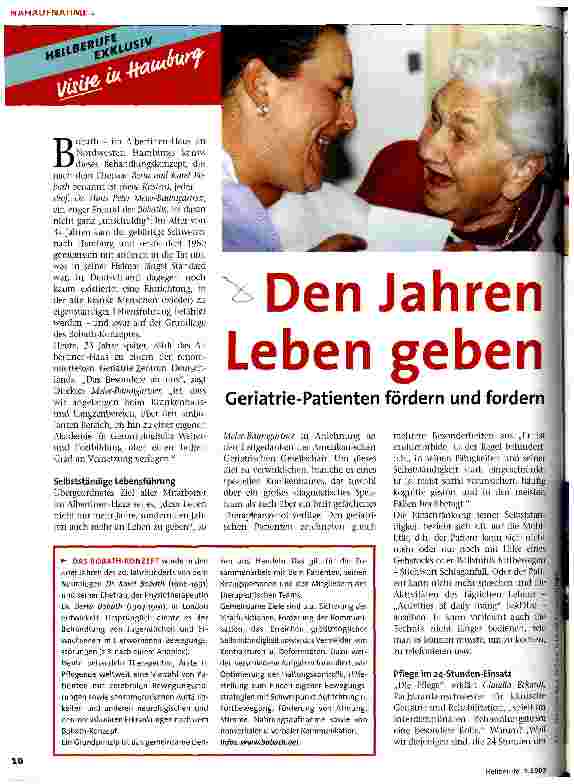 Vorschauseite 1: Den Jahren Leben geben