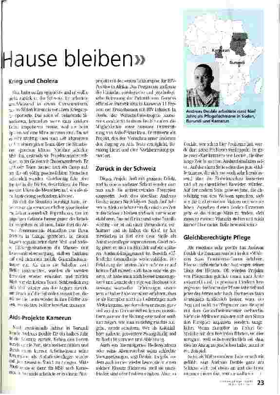 Vorschauseite 2: Die Überheblichkeit muss zu Hause bleiben