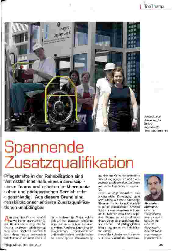 Vorschauseite 1: Spannende Zusatzqualifikation
