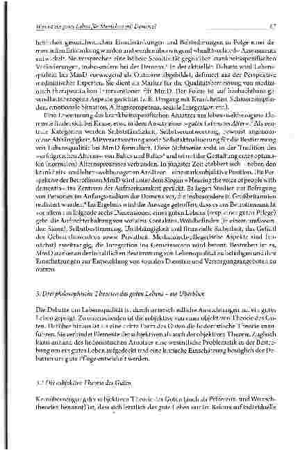 Vorschauseite 3: Was ist ein gutes Leben für Menschen mit Demenz?