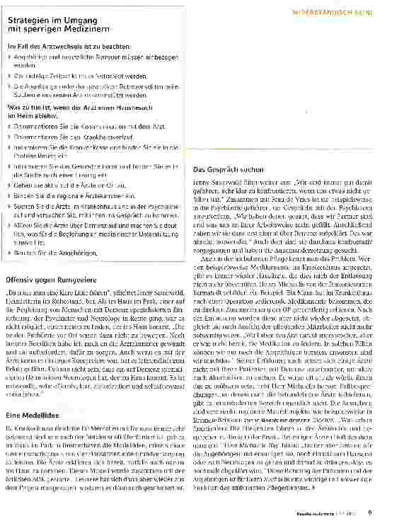 Vorschauseite 2: Sich wehren, bis der Arzt kommt!
