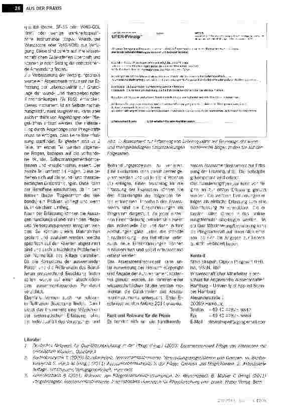 Vorschauseite 2: WTELQ - Assessment zur Erfassung von Lebensqualität auf Grundlage der wundund therapiebedingten Einschränkungen