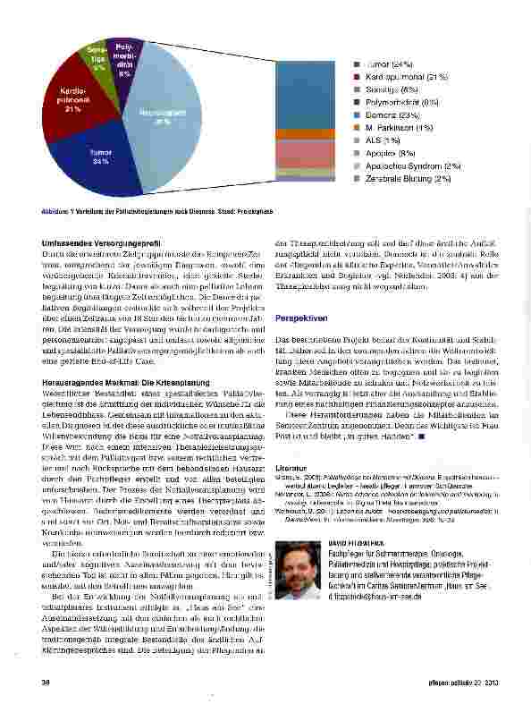 Vorschauseite 3: PROJEKT: Palliative Care in der Altenpflege
