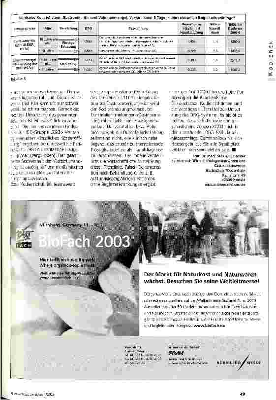 Vorschauseite 2: Kodierung bleibt Thema Redigierte Richtlinien erleichtern die Arbeit