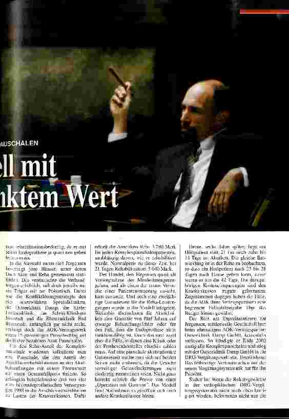 Vorschauseite 2: Komplexpauschalen: Modell mit eingeschränktem Wert