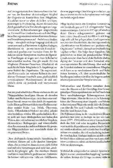 Vorschauseite 3: Pflege als figuratives Feld Ein soziologischer Zugang zum Pflegemanagement