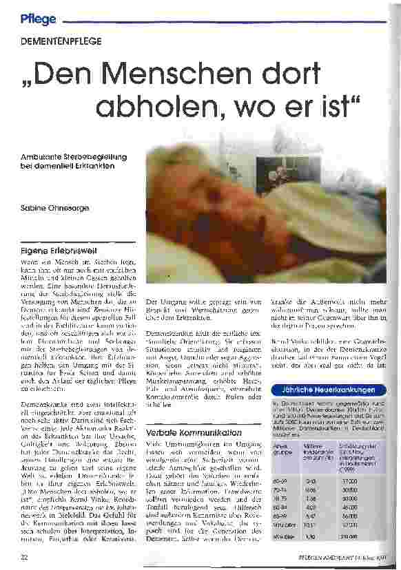 Vorschauseite 1: Den Menschen dort abholen, wo er ist