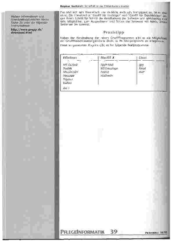 Vorschauseite 3: Sicherheit in der E-Mail-Kommunikation