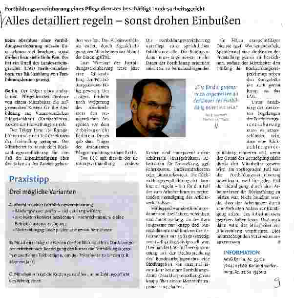 Vorschauseite 1: Alles detailliert regeln - sonst drohen Einbußen