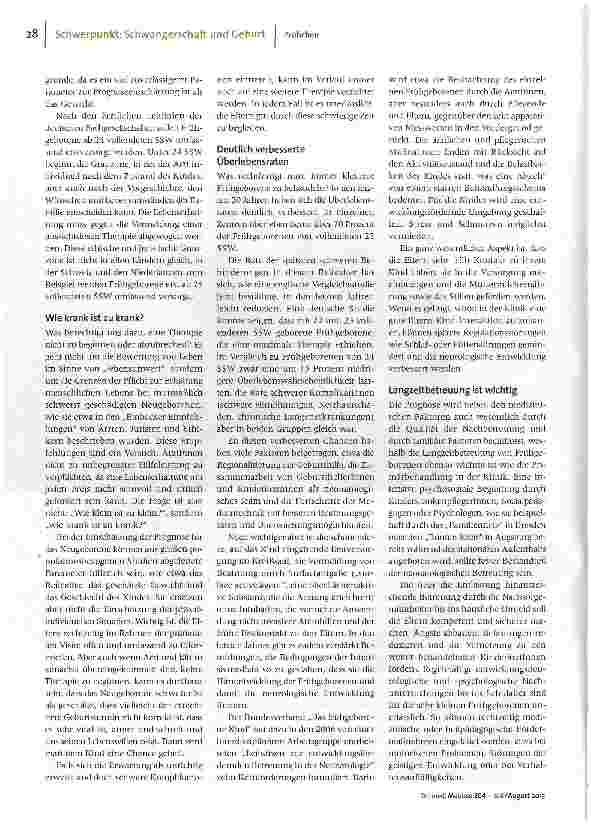 Vorschauseite 2: Wie klein ist zu klein ?