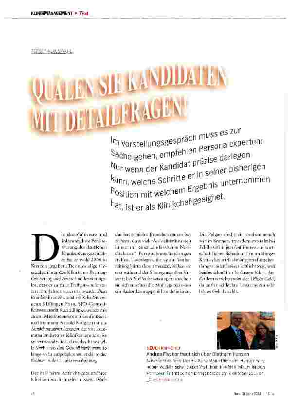 Vorschauseite 1: Quälen Sie Kandidaten mit Detailfragen