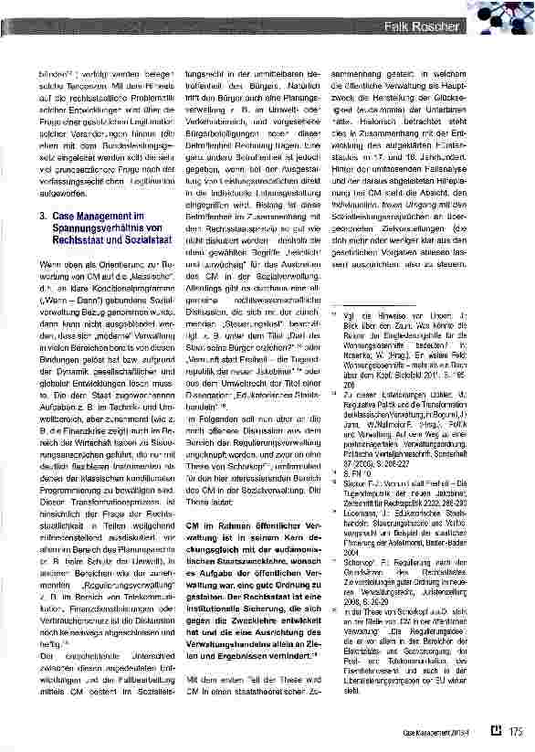 Vorschauseite 4: Case Management als eigenständige Handlungsform öffentlicher Verwaltung?