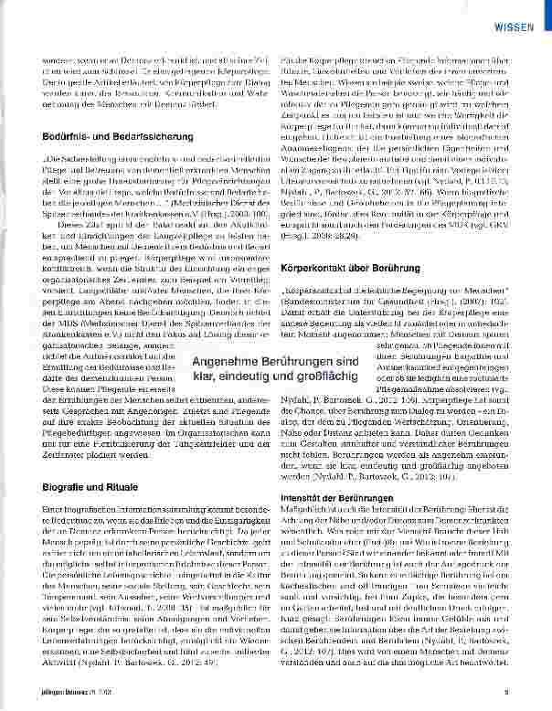 Vorschauseite 2: Körperpflege als Dialog