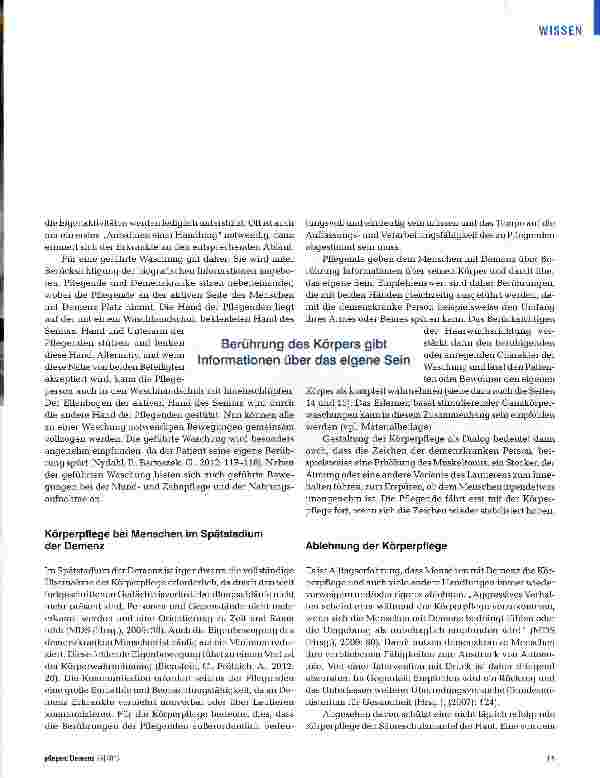 Vorschauseite 4: Körperpflege als Dialog
