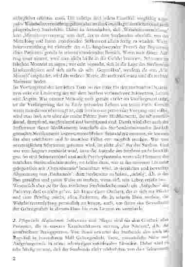 Vorschauseite 2: Möglichkeiten und Erfordernisse praktischer Sterbehilfe