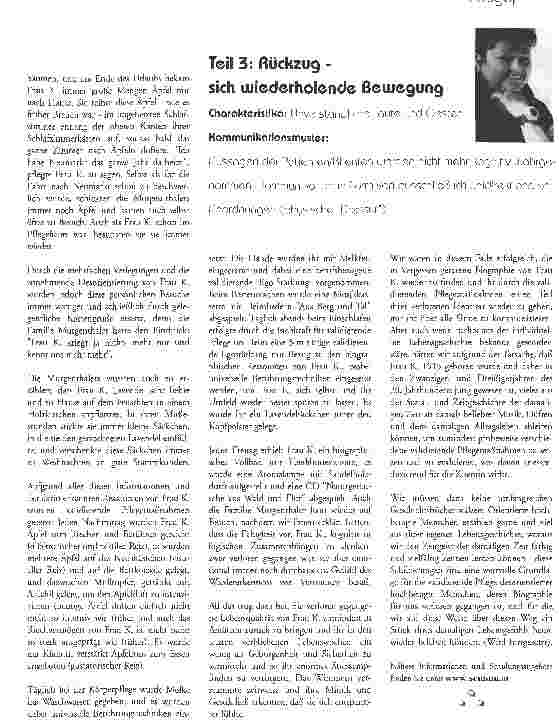 Vorschauseite 2: In der Isolationsspirale 3. Teil: Rückzug - sich wiederholende Bewegung