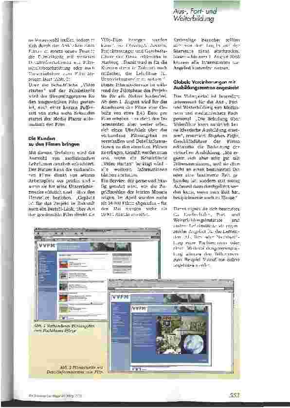 Vorschauseite 2: Medizinische Videos per Mausklick