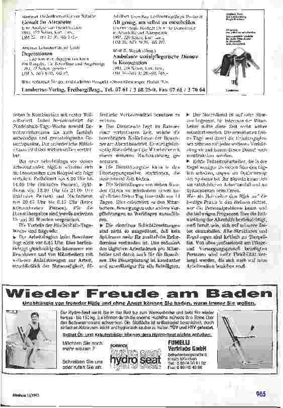 Vorschauseite 4: Kompromiß oder Vorteil? Überlegungen zur Fünfeinhalb-Tage-Woche