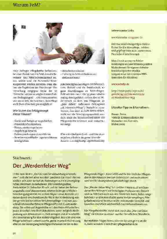 Vorschauseite 5: Warum entscheiden sich Pflegende für die Anwendung freiheitsbeschränkender Maßnahmen?