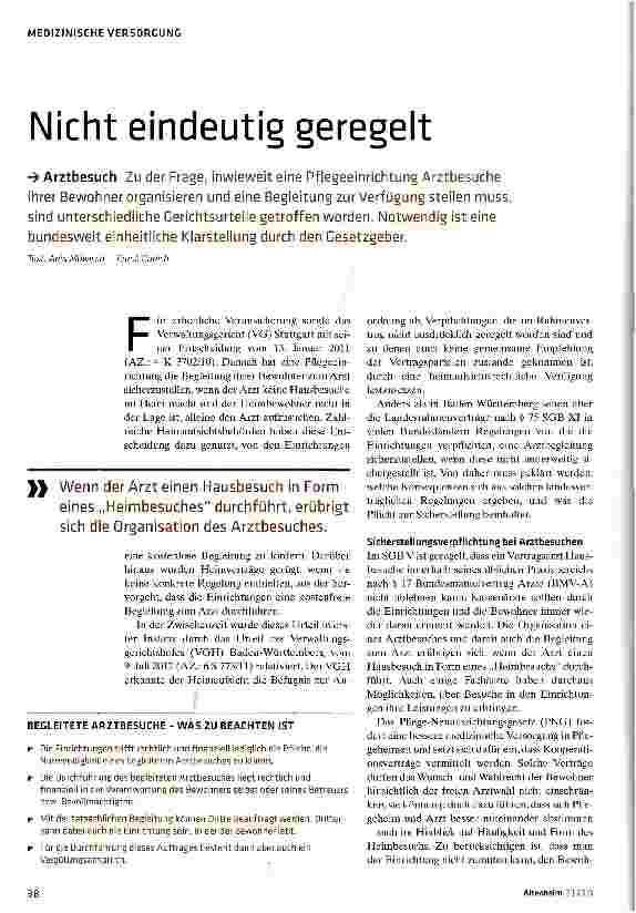Vorschauseite 1: Nicht eindeutig geregelt