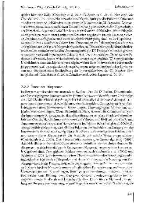 Vorschauseite 5: Einflussfaktoren in Disseminationsund Implementierungsprozessen