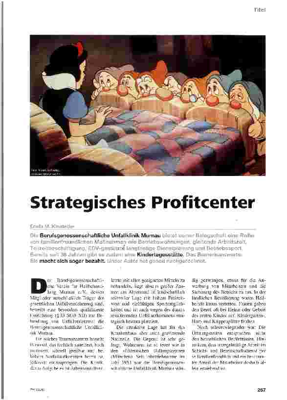 Vorschauseite 1: Strategisches Profitcenter