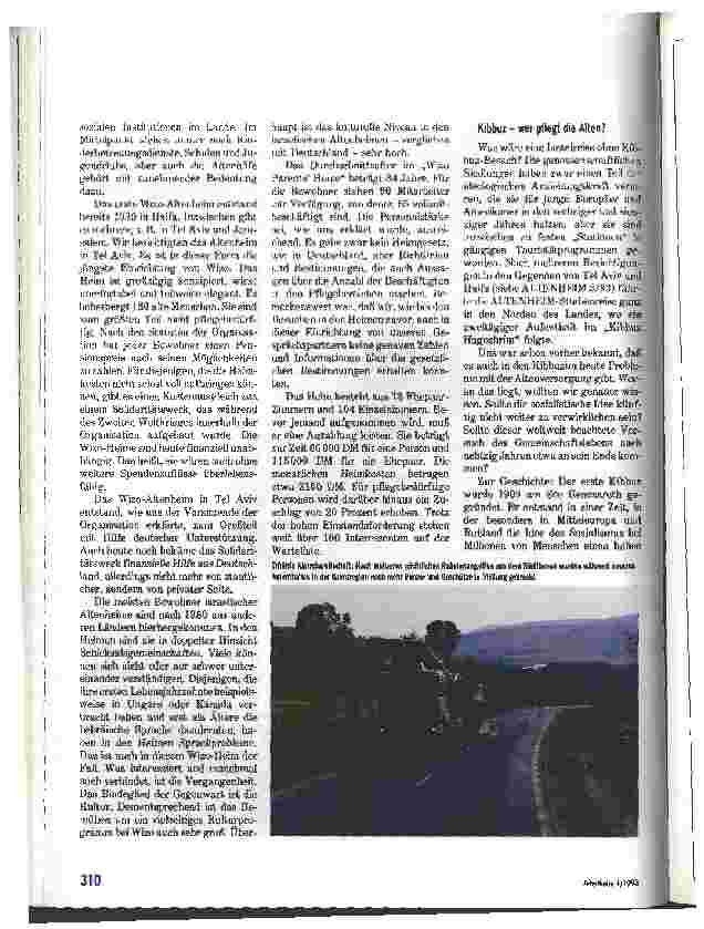 Vorschauseite 5: Altenhilfe in Israel Teil 2