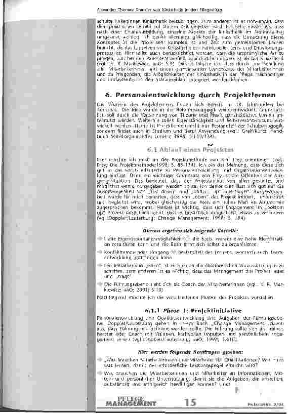 Vorschauseite 6: Transfer von Kinästhetik in den Pflegealltag
