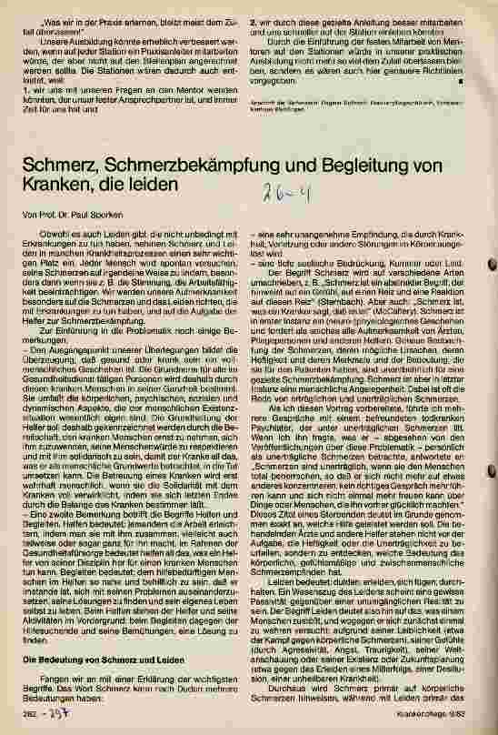 Vorschauseite 2: Was ist der Auftrag der Krankenpflege in der Ausbildung?