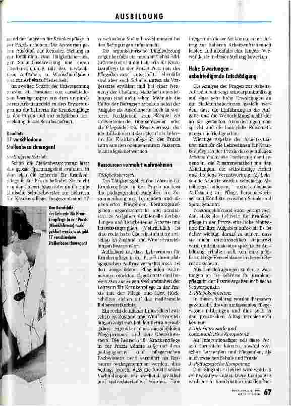 Vorschauseite 2: Pflegecoach, Kliniklehrerin oder Tutorin? Eine Untersuchung zur Situation der Lehrerin für Krankenpflege in der Praxis.