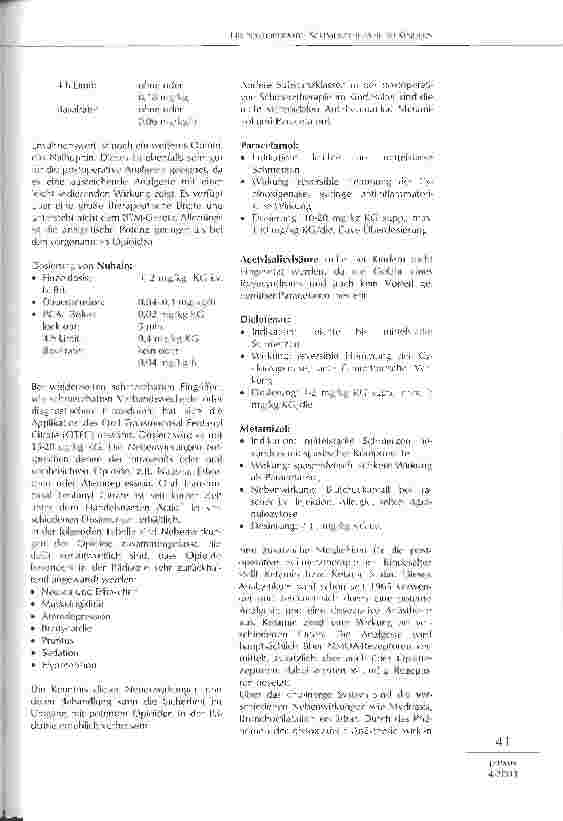 Vorschauseite 2: Die postoperative Schmerztherpie bei Kindern