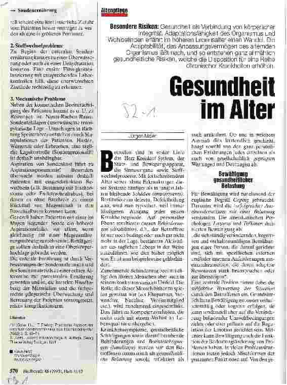 Vorschauseite 3: Sondenernährung Enterale Ernährung von Patienten
